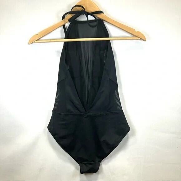 Ted Baker Black Halter One-Piece Swimsuit - Picture 3 of 8
